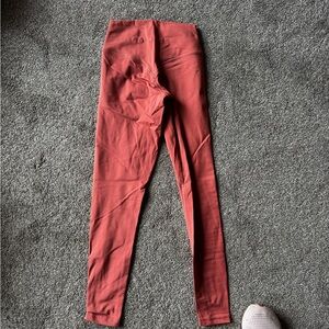 Balance Athletica High-Waisted Leggings in Rust